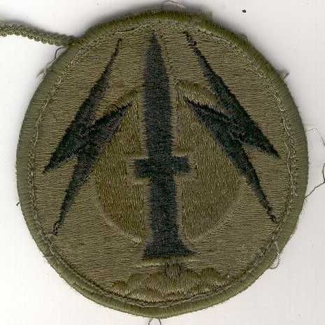 Armabzeichen 56th Arty Brigade, tarnfarben ( OD )