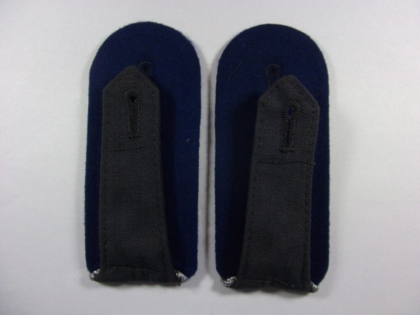 Schulterklappen Offizier Sanitätstruppe, dunkelgrau mit Lasche