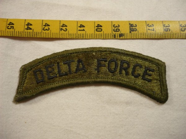 Schriftzug/ Schriftbogen/ Tab, DELTA FORCE 