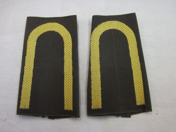 Rangschlaufen Maat, gelb in oliv, gewebt