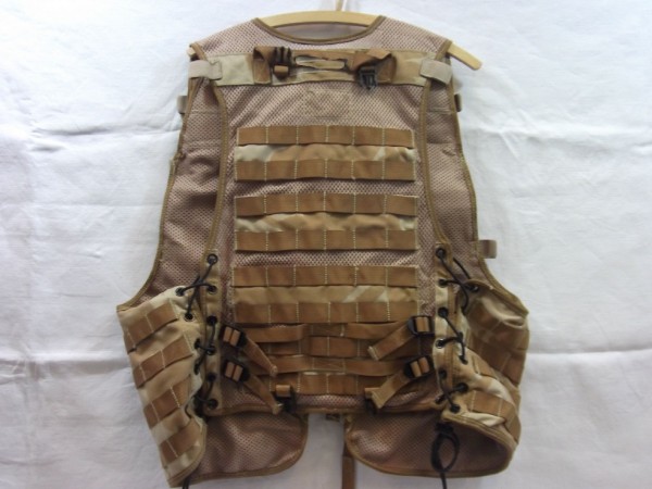Kampfweste, Vest Tactical Load Carrying Desert DPM #Gebraucht#