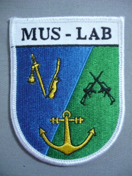 Verbandsabzeichen, Marineunteroffiziersschule Plön, MUS - LAB