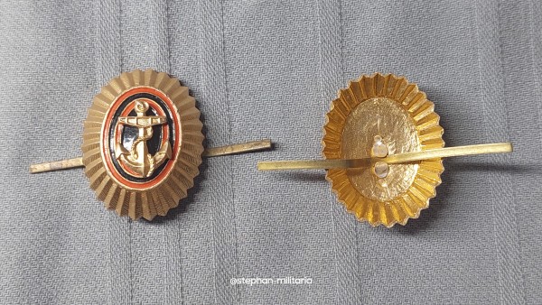 UdSSR Mützenabzeichen für Mannschaften Marine Metall