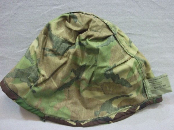 Helmbezug, Cover Combat Helmet GS MK6 Woodland DP #Size Medium#
