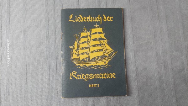 Literatur: Liederbuch der Kriegsmarine Heft 2 - Original