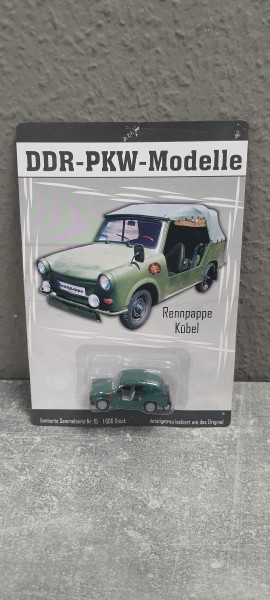 Modell DDR PKW Rennpappe Kübel - Hersteller Wanka - Maßstab 1:64 - OVP