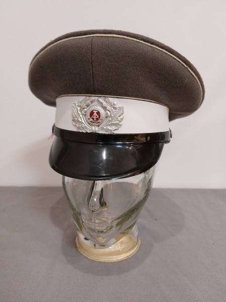 DDR Schirmmütze NVA Landstreitkräfte Größe 55 hergestellt 1984