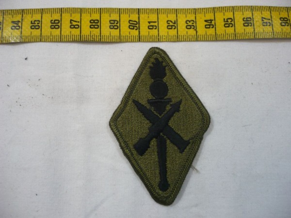 Armabzeichen Missile & Munitions Center & School, tarnfarben ( OD )